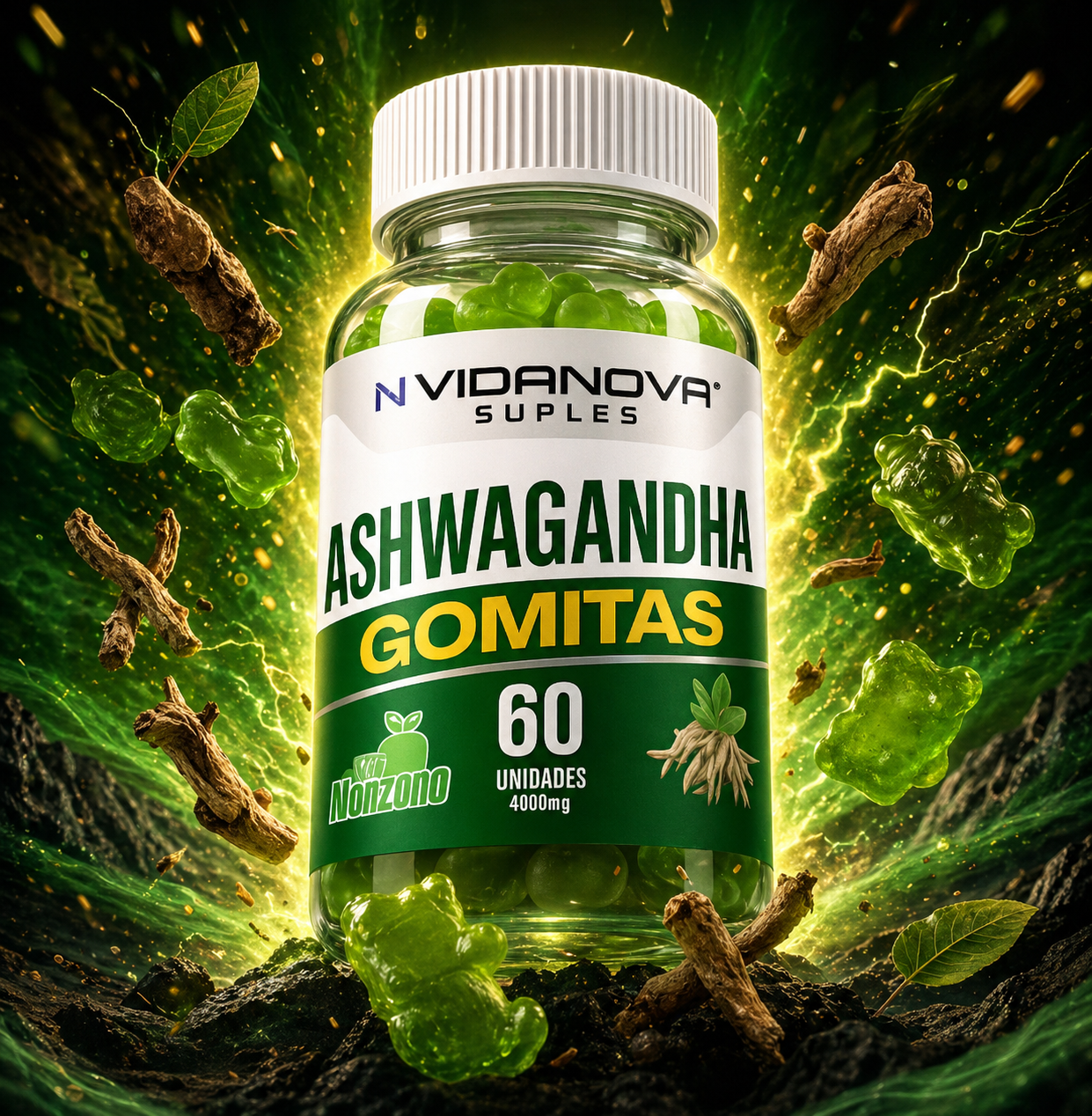 ASHWAGANDHA 60 GOMITAS