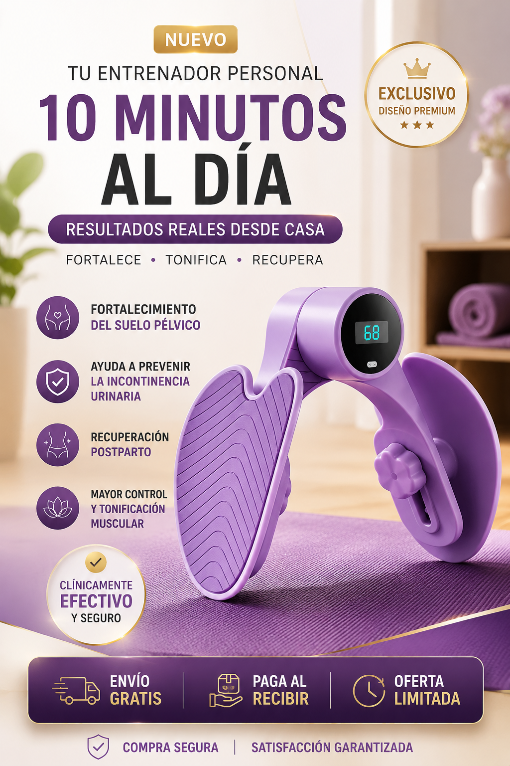 PELVICARE PRO™ | FORTALECEDOR DE SUELO PÉLVICO